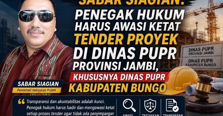 Pengusaha Minta APH Selidiki Dugaan Penyimpangan Proyek PUPR Kabupaten Bungo